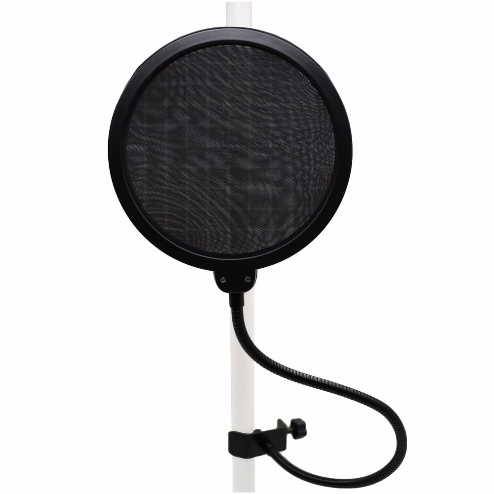 Новый двухслойный поп-фильтр студийного записывающего микрофона